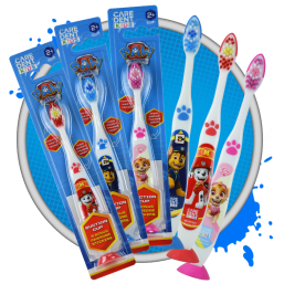 Caredent Paw Patrol Kids Toothbrushes, Box of 6