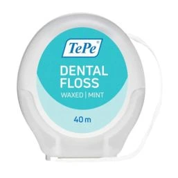 TePe Dental Floss 40m Waxed Mint